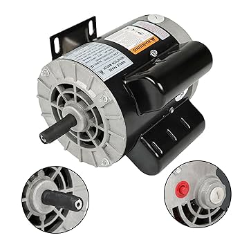 ‪❤︎ ℳ ‪‪❤︎‬ GENRICS Air Compressor Motor 2 HP SPL Motor 56 Frame 5/8
